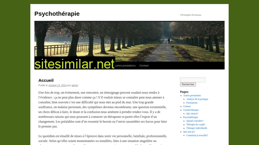 Christophedronneau-psychotherapie-nantes-blain similar sites