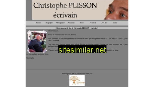 christopheplisson.fr alternative sites