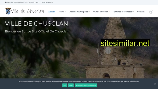 chusclan.fr alternative sites