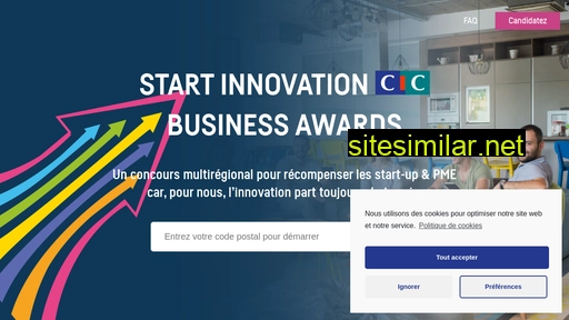 cicstartinnovationbusinessawards.fr alternative sites