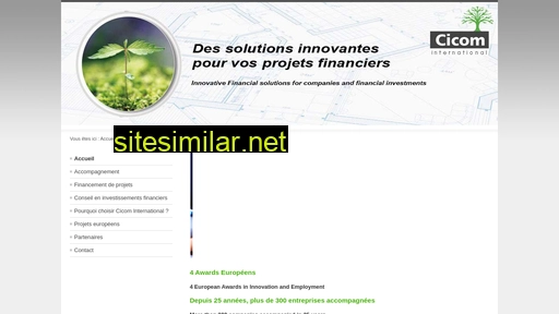 cicom.fr alternative sites