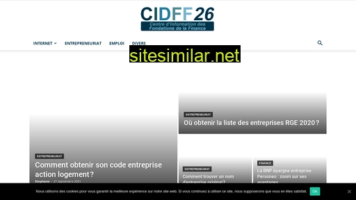 cidff26.fr alternative sites