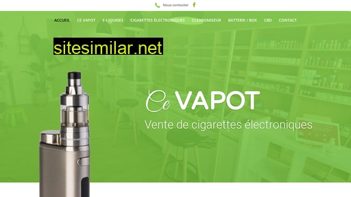 cigarette-electronique-vapot.fr alternative sites