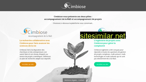 cimbiose.fr alternative sites