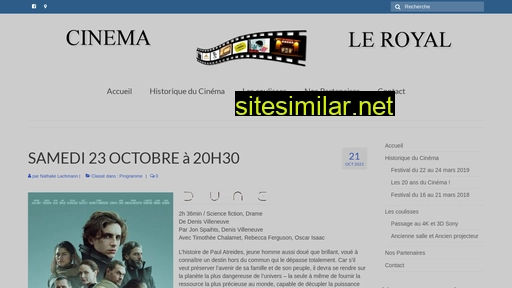 cinema-leroyal.fr alternative sites