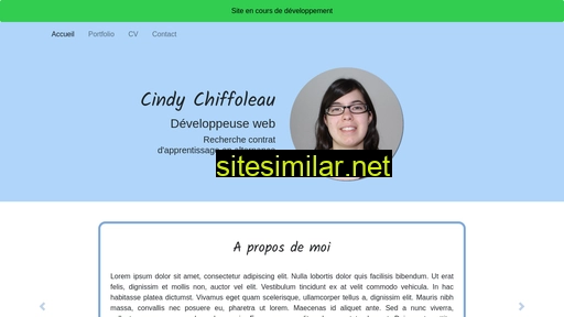 cindychiffoleau.fr alternative sites