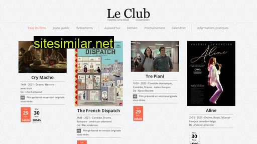 cinemaleclub.fr alternative sites