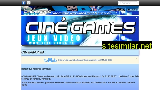 cine-games.fr alternative sites