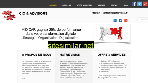 cioetadvisors.fr alternative sites