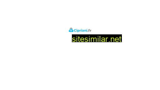cipriani.fr alternative sites