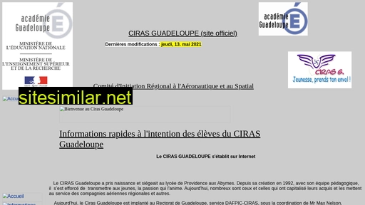 cirasguadeloupe.fr alternative sites