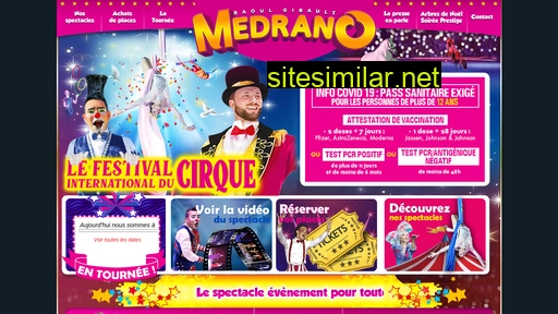 cirque-medrano.fr alternative sites