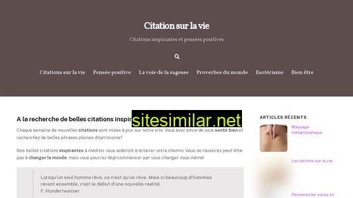 citation-sur-la-vie.fr alternative sites