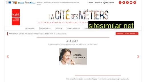 citedesmetiers.fr alternative sites