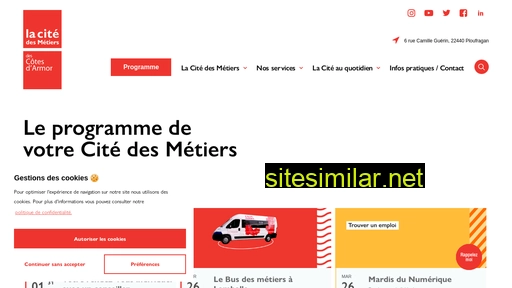 citedesmetiers22.fr alternative sites
