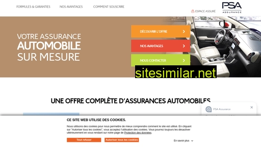 citroen.psa-assurance.fr alternative sites