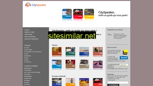 cityspeaker.fr alternative sites
