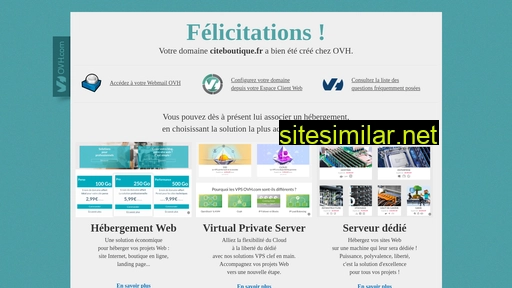 citeboutique.fr alternative sites