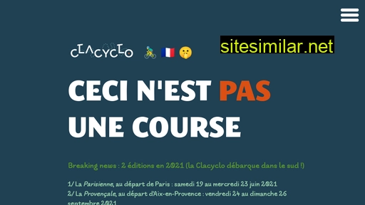 clacyclo.fr alternative sites