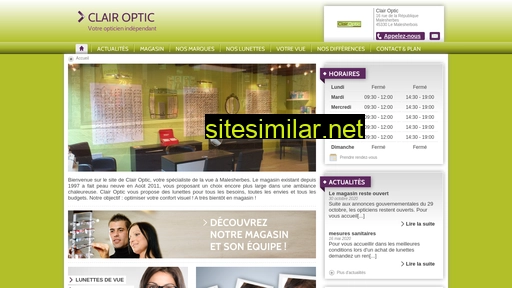 clair-optic.fr alternative sites
