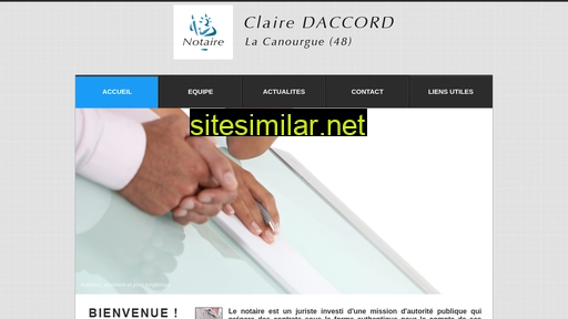 claire-daccord.notaires.fr alternative sites