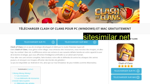 Clashofclans-pc similar sites