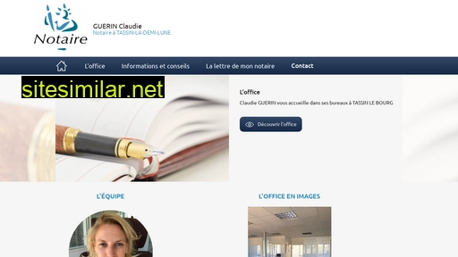 claudie-guerin-tassinlademilune.notaires.fr alternative sites