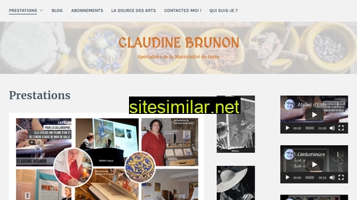 claudinebrunon.fr alternative sites