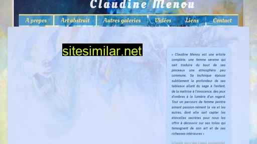 claudinemenou.fr alternative sites