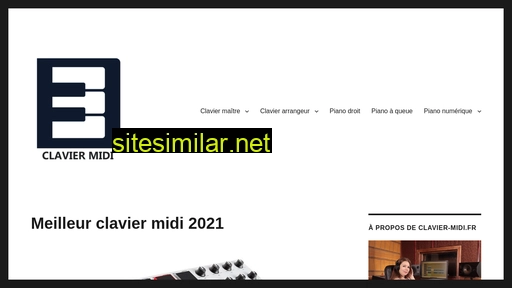 clavier-midi.fr alternative sites