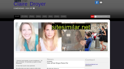 Claire-droyer similar sites