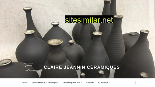 clairejeanninceramiques.fr alternative sites