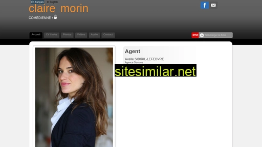 clairemorin.fr alternative sites