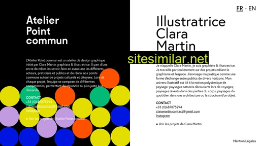 clara-martin.fr alternative sites