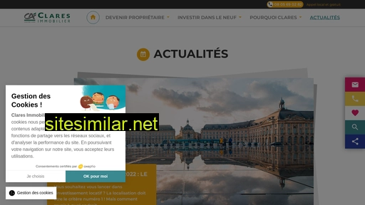 clares.fr alternative sites