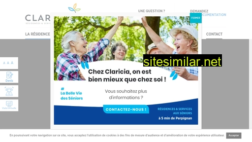 claricia.fr alternative sites