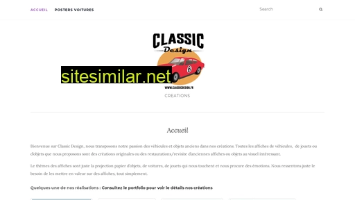 classicdesign.fr alternative sites
