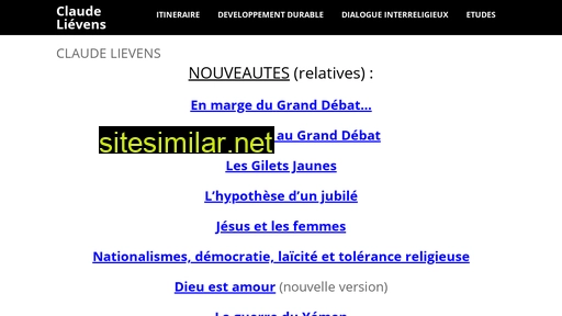 claude-lievens.fr alternative sites