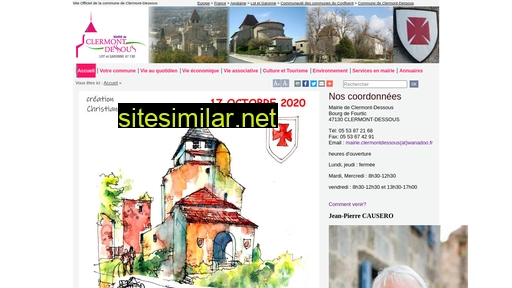 clermontdessous.fr alternative sites