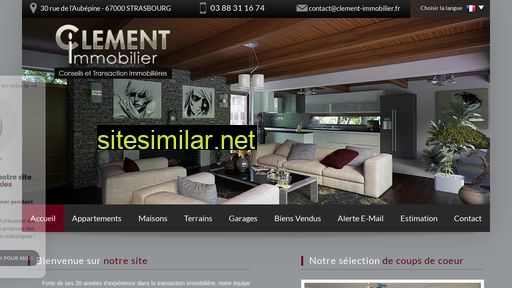 clement-immobilier.fr alternative sites
