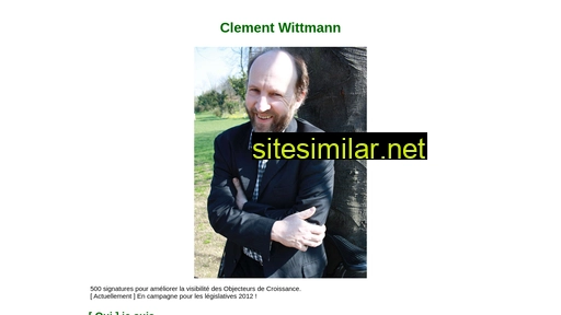 Clementwittmann2012 similar sites