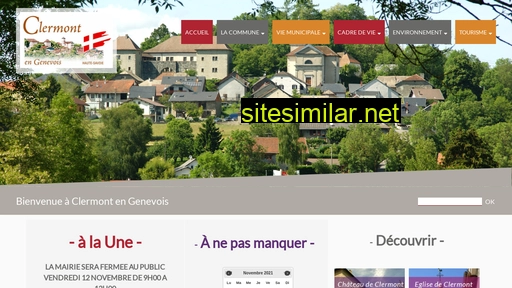 clermont74.fr alternative sites
