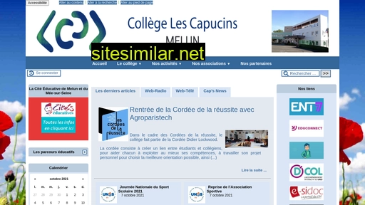 clg-capucins-melun.fr alternative sites