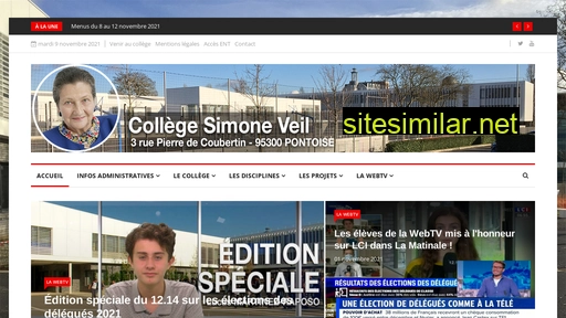 clg-simone-veil-pontoise.fr alternative sites