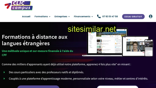 clic-campus.fr alternative sites