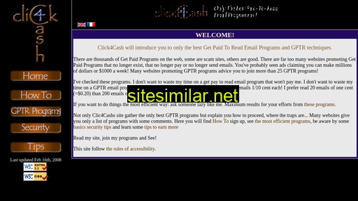 click4cash.free.fr alternative sites