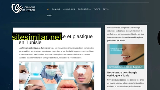 clinique-espoir-tunisie.fr alternative sites