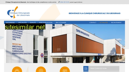clinique-libourne.fr alternative sites