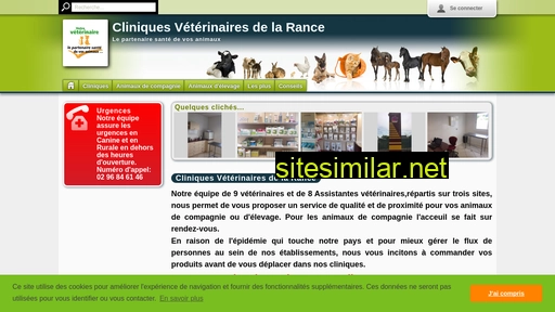 cliniquesveterinairesdelarance.fr alternative sites
