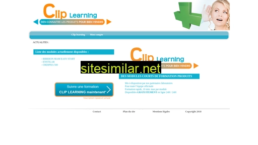Clip-learning similar sites